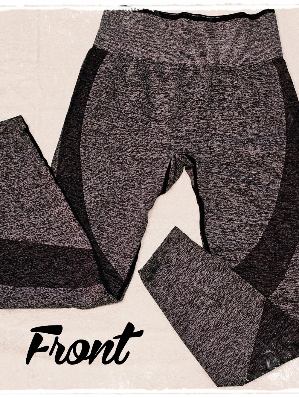 Victoria's Secret PINK Active Seamless High-Rise Sculpting Leggings Maroon MED